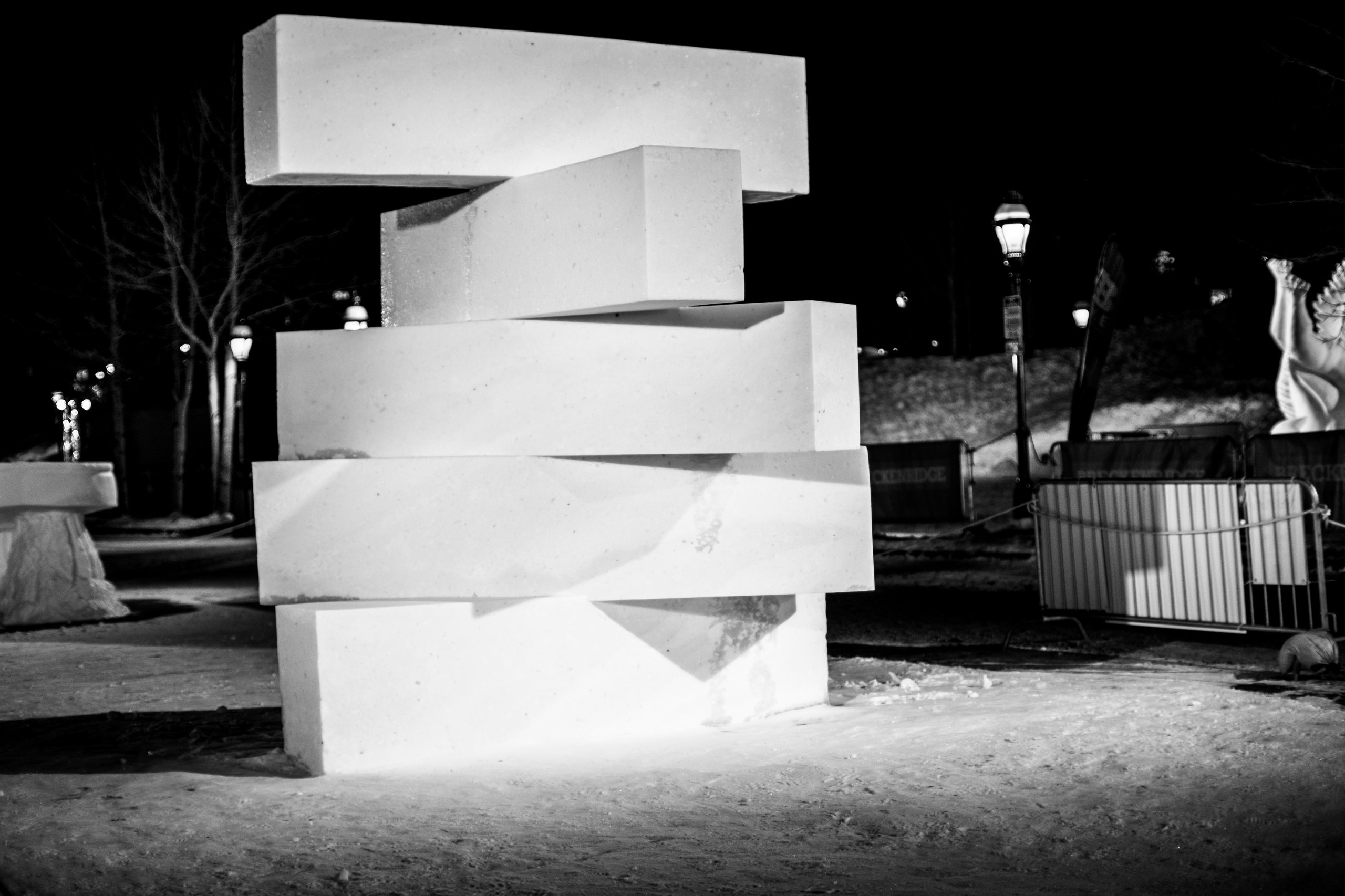 Snow Sculptures photograph by Craig Goodwin