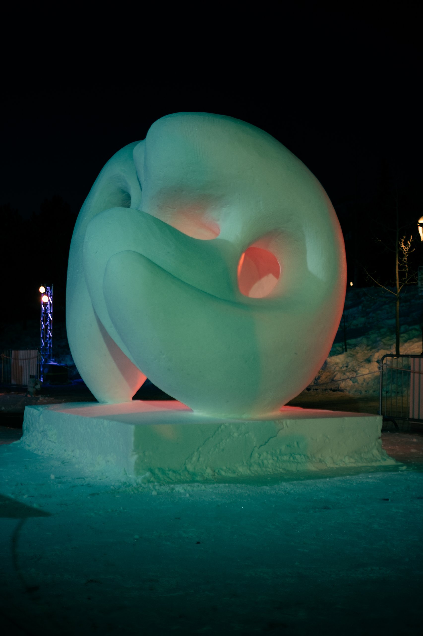 Snow Sculptures photograph by Craig Goodwin