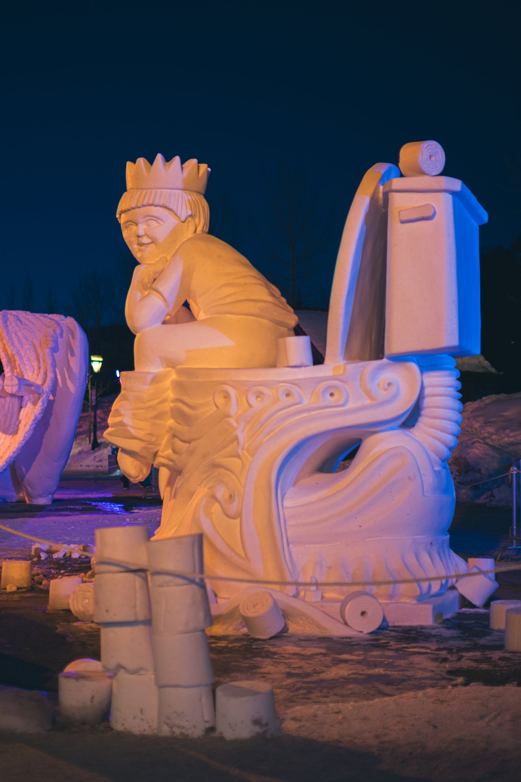 Snow Sculptures photograph by Craig Goodwin