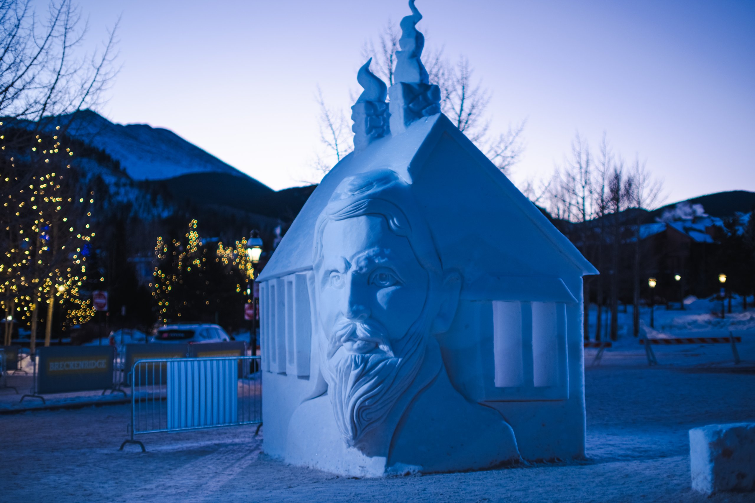 Snow Sculptures photograph by Craig Goodwin
